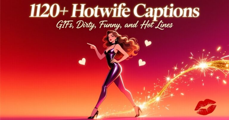 1120+ Hotwife Captions– GIFs, Dirty, Funny, and Hot Lines