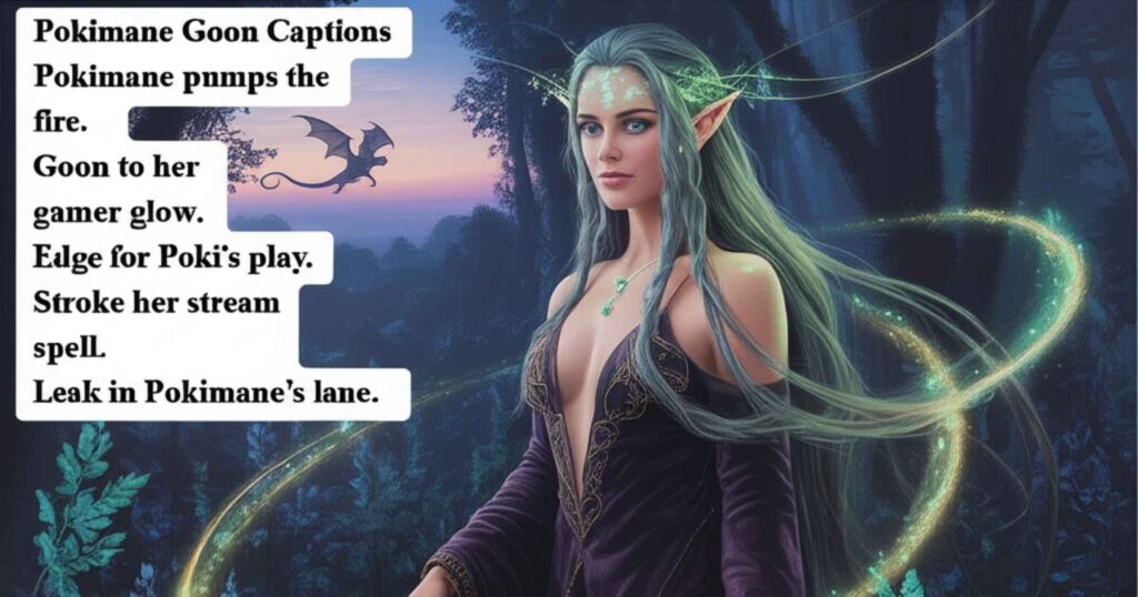 Pokimane Goon Captions