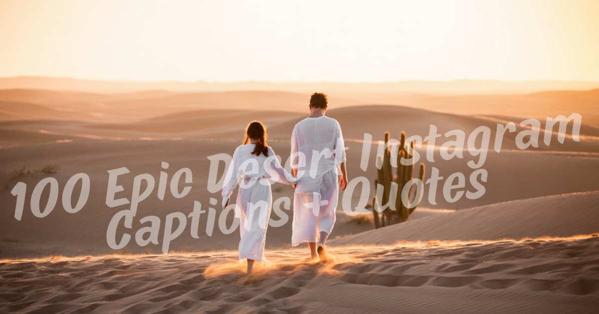 100 Epic Desert Instagram Captions + Quotes | North Alabama, Georgia, and Tennessee Photographer