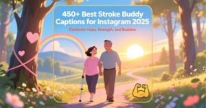 450+ Best Stroke Buddy Captions for Instagram 2025