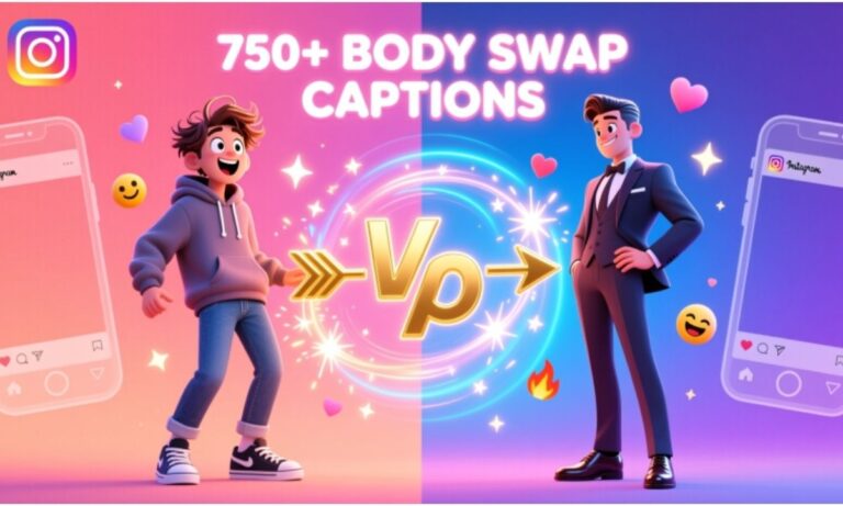 750+ Body Swap Captions: Funny, Romantic, Crazy List
