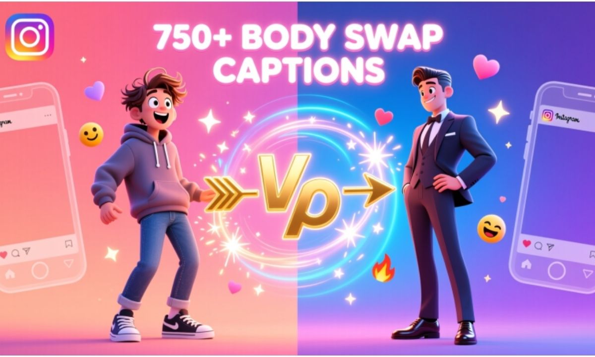 750+ Body Swap Captions: Funny, Romantic, Crazy List