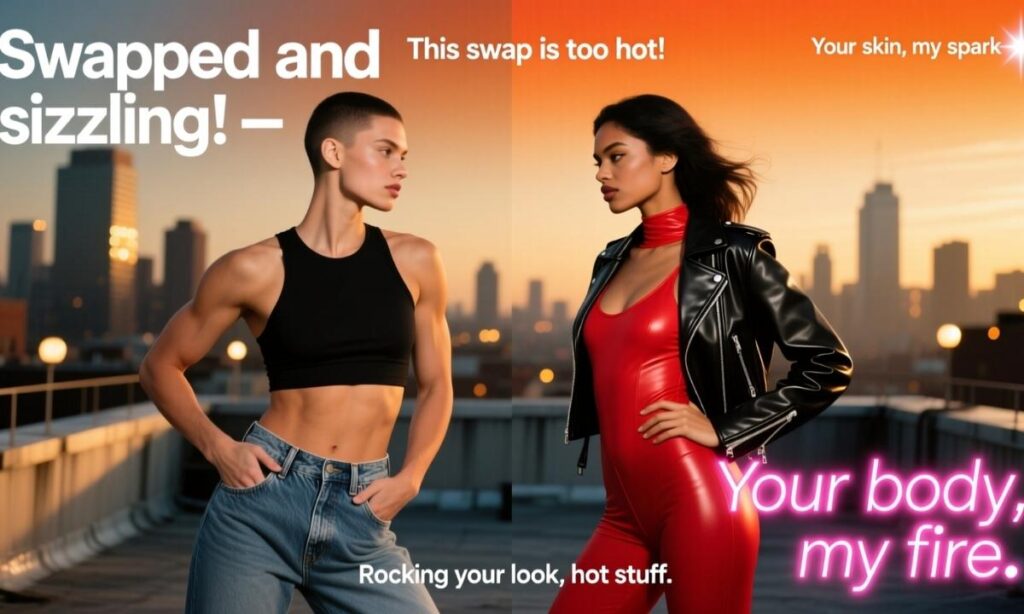 Hot Body Swap Instagram Captions