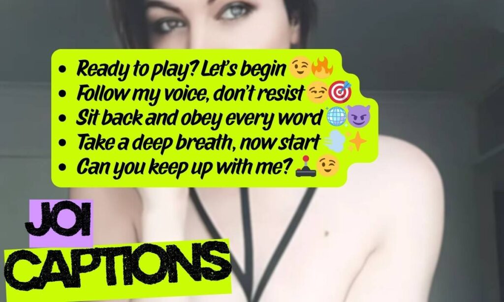 Joi Captions That Playfully Invite 🔥